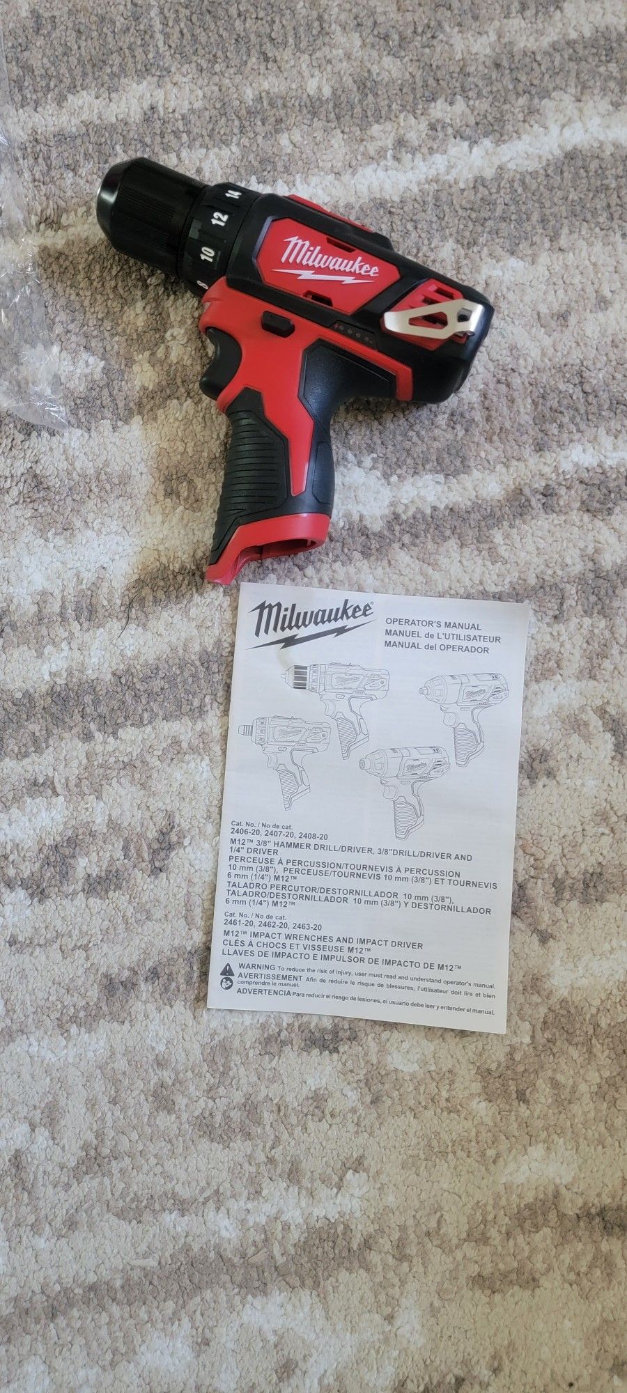 Milwaukee M12 Drill
