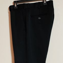 Van Heusen Boys’ Slim Fit Black Pant