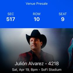 julian alverez tix