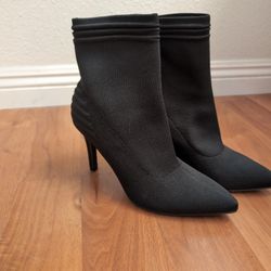 Black Heel Booties 