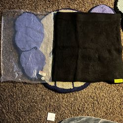 ALOCS WOMENS BLACK MOHAIR SKIRT