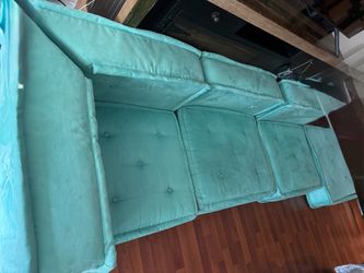 Teens pottery barn floor couch