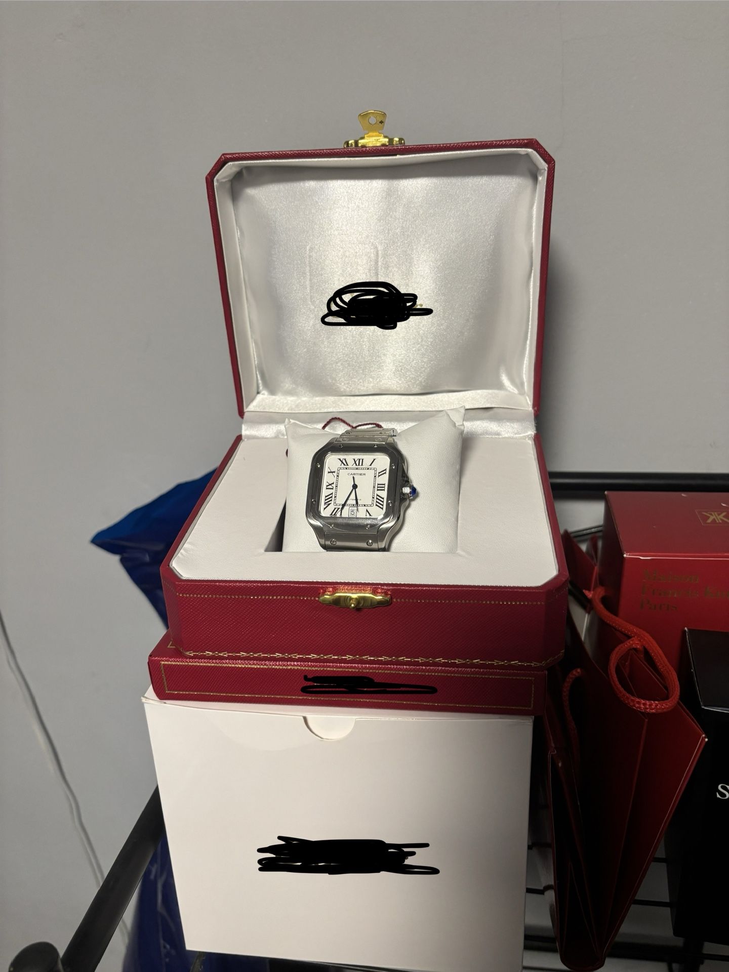 Cartier Silver plain Jane