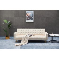 Brand New Sofa Bed Beige Color Couch 🛋️ 