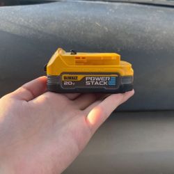 Dewalt Power Stack Lithium Ion 
