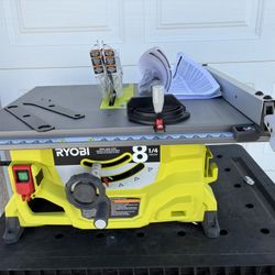 Ryobi Table Saw- 8 1/4 Inch Corded