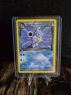 Dark Blastoise 1st Gen