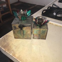 Holiday Candle Holders 