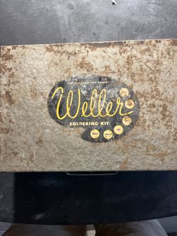  Vintage Weller Soldering Set