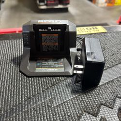 RIDGID 18v Charger 