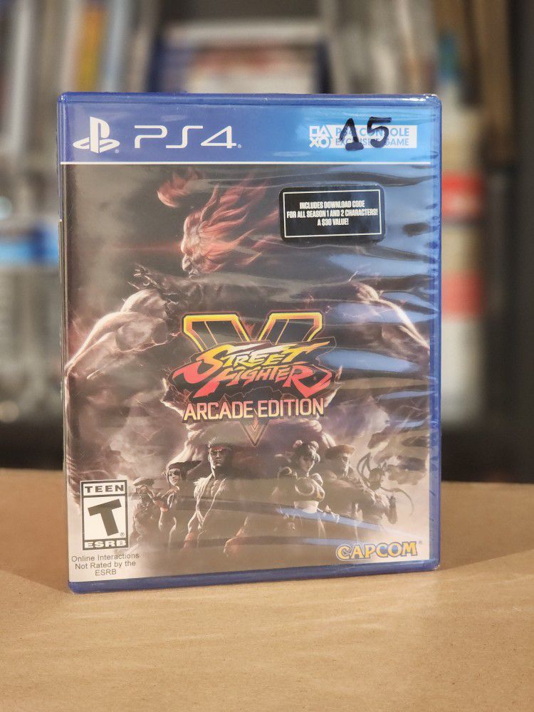 Street Fighter 5 - Arcade Edition (sealed) 