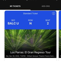 Los Parras Tickets