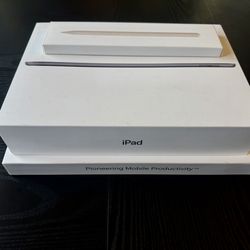 iPad 9th Gen Wi-Fi + Cell 64 gb Space Gray w/Flexbook Touch 7 in 1 +Stylus Pen