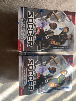 Topps MLS trading card Boxes Unopened 