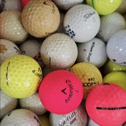 A Box Of Hit Away Golf Balls - 100 Balls