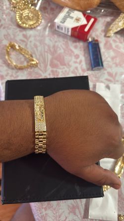 Gold San Judas Bracelet