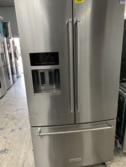 Kitchen aid French door in stainless steel