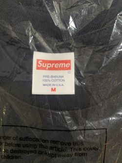 Supreme KAWS Chalk Logo Tee Black (Size M) SOLD for Sale in