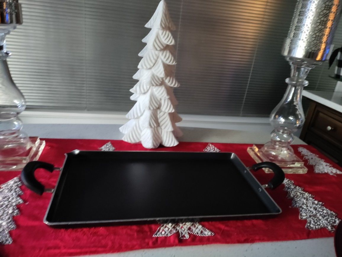 Cooking Tray Pan, Non-Stick Surface