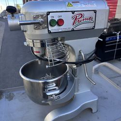 Primo PM-10 Countertop 10 qt Planetary Mixer, #12 HUB, 3-Speed, 3/5 hp