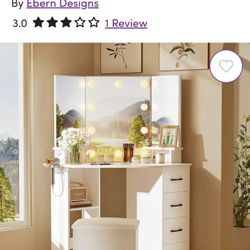 Girls Vanity Desk