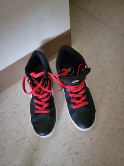 Men's Sz 10 High Top Nike Leather Sneakers