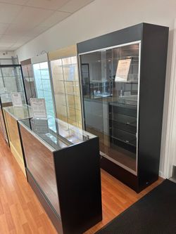 SlatWall, Display Cases, and more