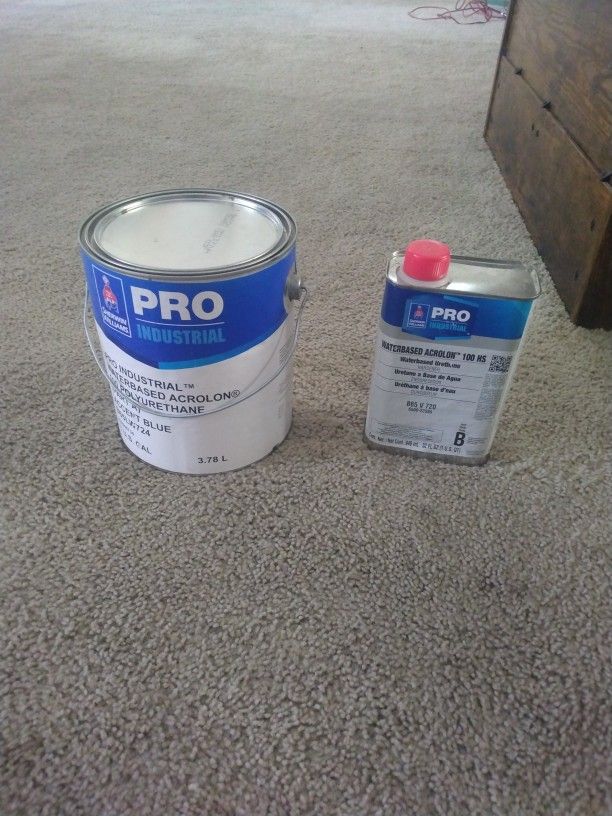🛠️
🔥 Brand new & sealed! Save big vs retail! 🔥

🟦 Includes:
✅ 1 Gal – Waterbased Acrolon™ Polyurethane (Accent Blue)
✅ 1 Qt – Acrolon™ 100 HS Hard