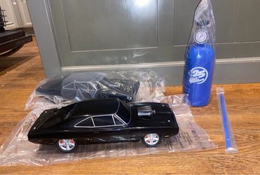 Fast & the Furious 25th Anniversary Doms Charger popcorn bucket & NOS Cup