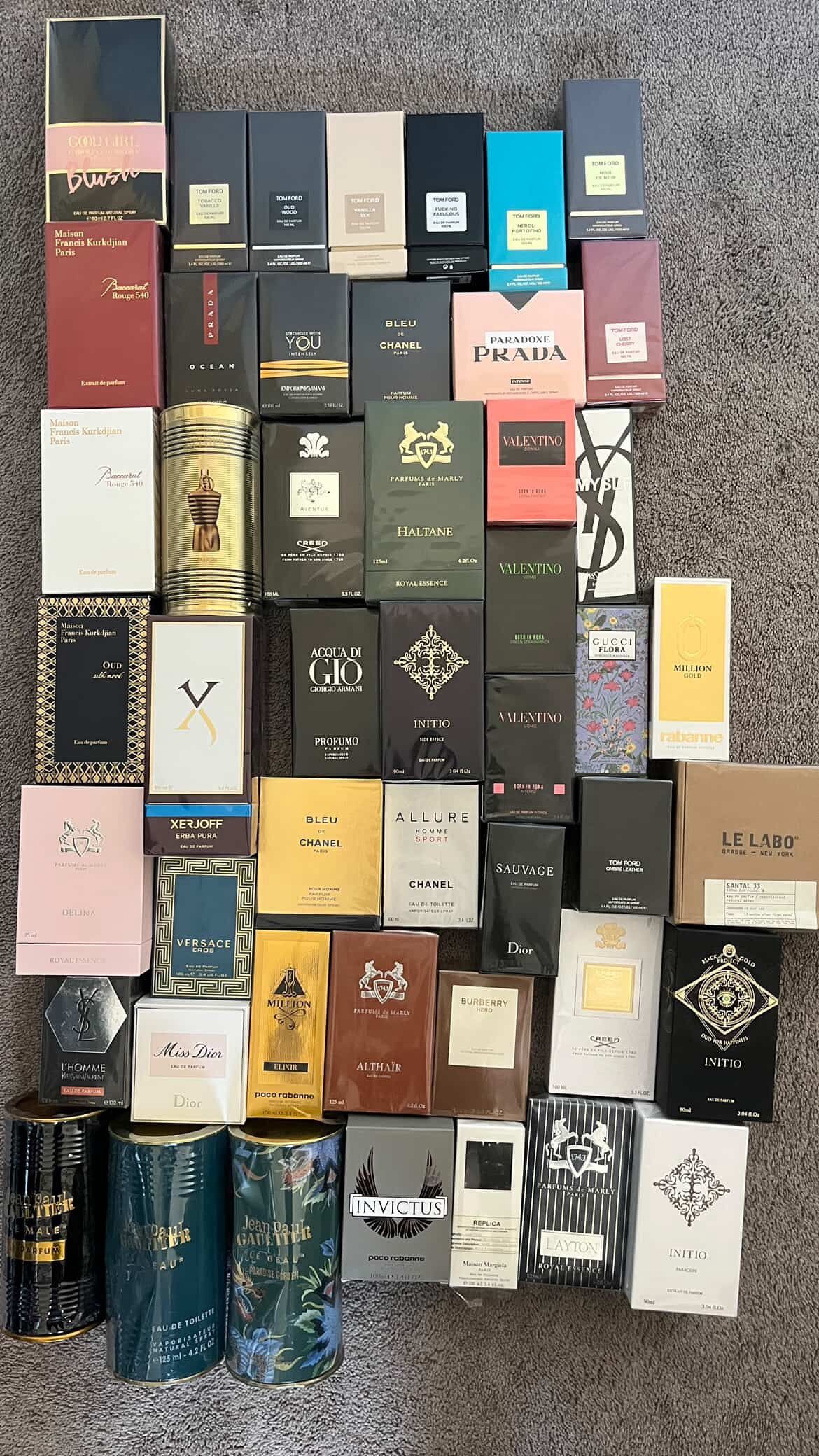 Colognes/perfumes  
