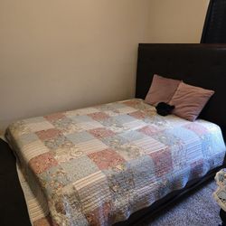 Modern Upholstered Storage Bed