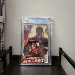 Miles Morales Spider-Man #39 Clarke Cover A Marvel Comic 1st Print 2022 CGC 9.8