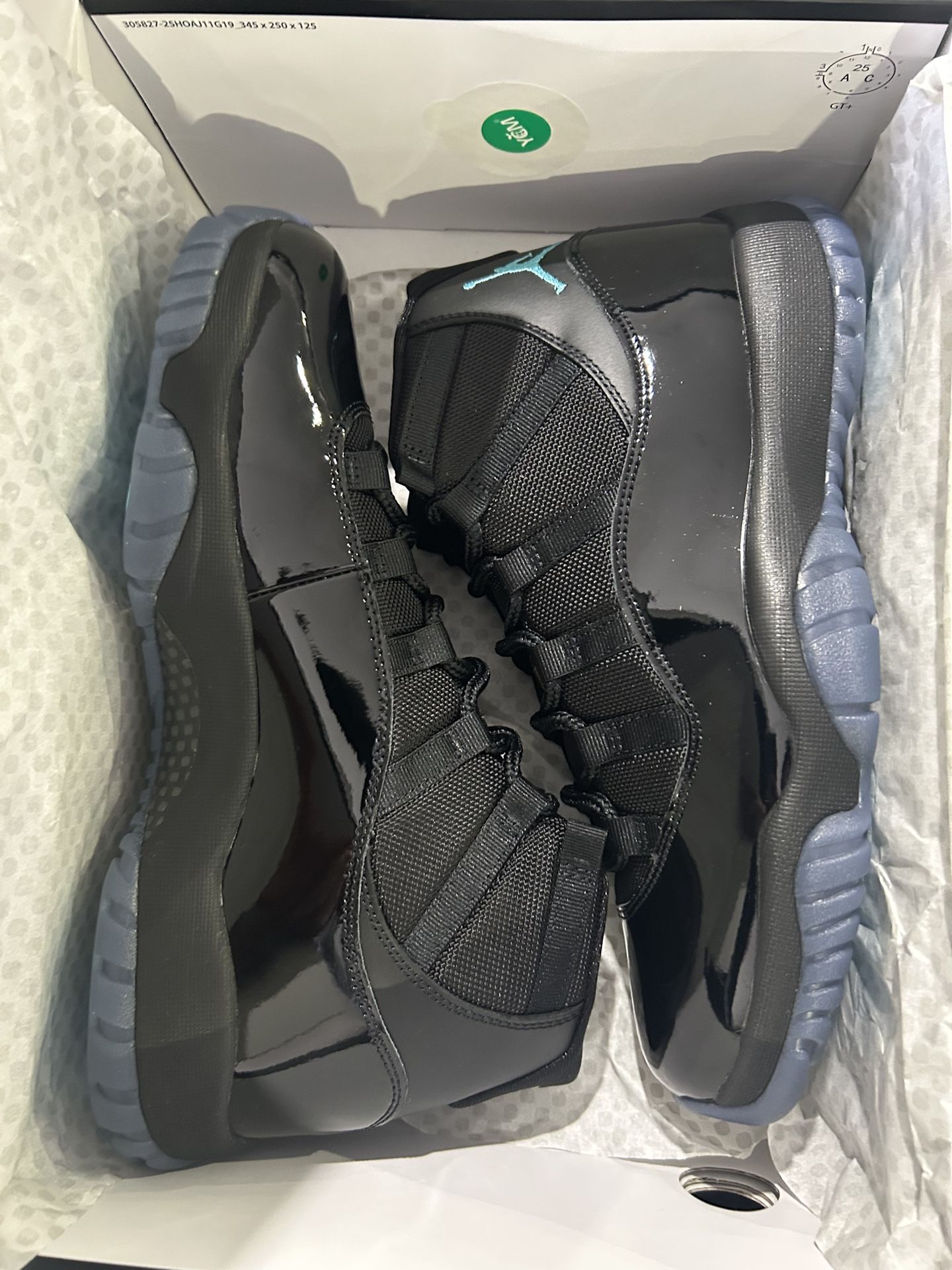 DS JORDAN 11 GAMMA 8.5, 9.5, & 10