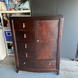 Armoire Dresser Chest Brown