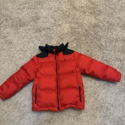 Boys Size 7 Polo Ralph Lauren Puff Coat 