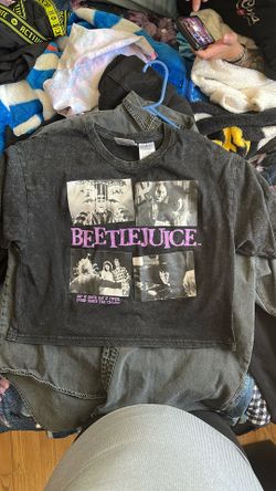Beetlejuice Crop Tshirt