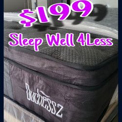 NEW QUEEN PILLOWTOP MATTRESS 14” LIMITED TIME‼️