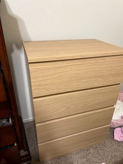 IKEA 3-Drawer Dresser Oak