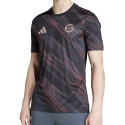 adidas Men's Bayern Munich Black Home Prematch Jersey