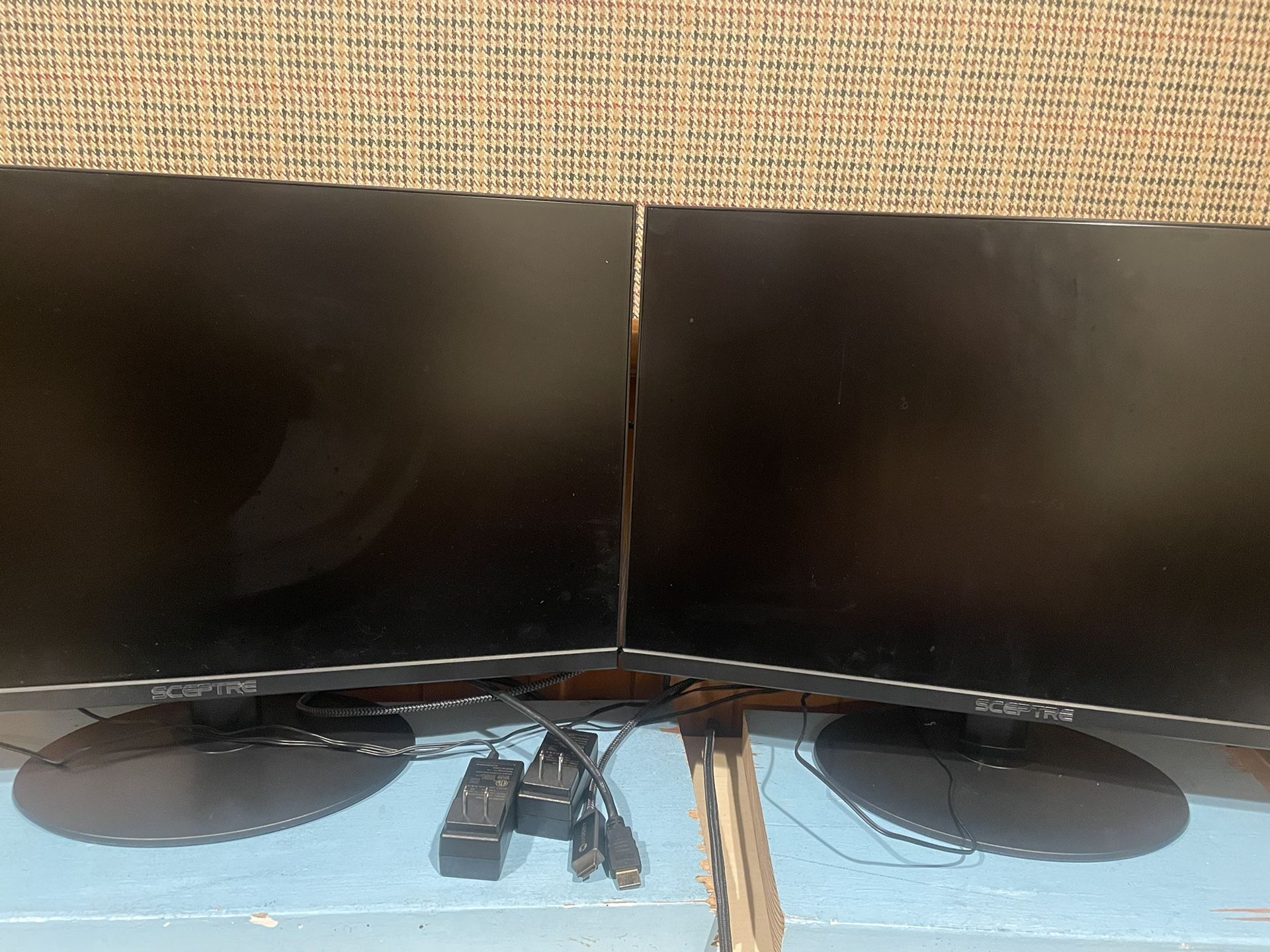 Two 23” Sceptre Computer Moniters