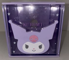Sanrio Kuromi Miniso Storage Box Organizer 