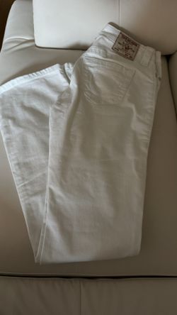 True Religion White Skinny Jeans