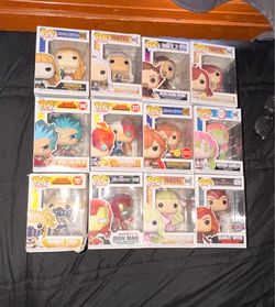Funko Pop Anime/Marvel (Can buy individually prices in description)