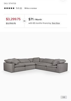 Modern large sofa city furniture