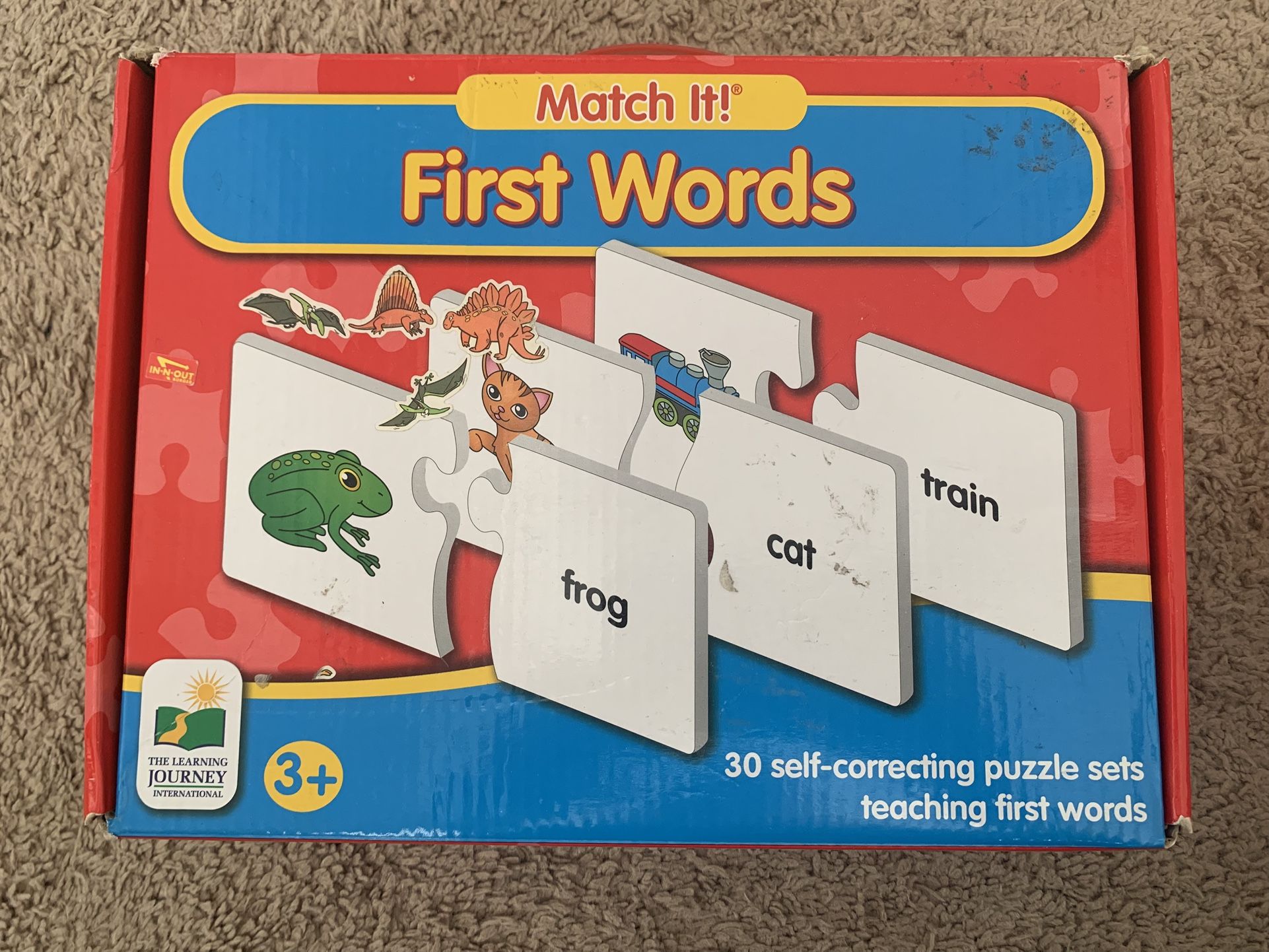 First Words. Match It!  30 Words $6