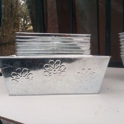 Metal Flower Trays