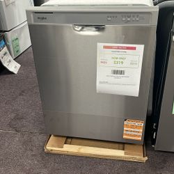 Dishwasher Stainless Steel 24” In New Open Box 1 Year Warranty 