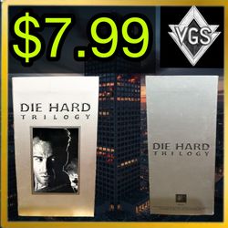 *RETRO* Die Hard Trilogy VHS Box Set 1988
