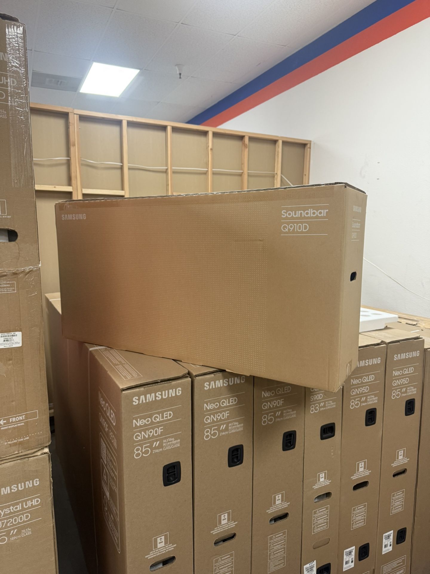 Samsung HW-Q910D 9.1.2 Channel Soundbar Subwoofer 2 Rear Speakers