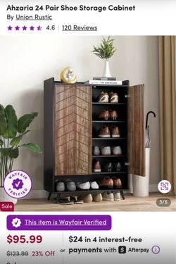 Shoe storage